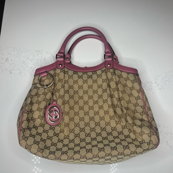 Gucci Handbags - Authentic GUCCI Sukey GG Canvas Bag